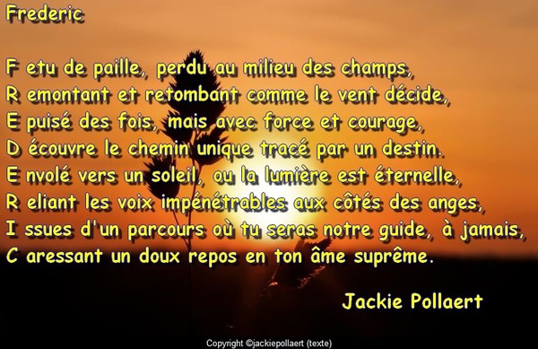 Ronde Des Prenoms En Poesie Page 2